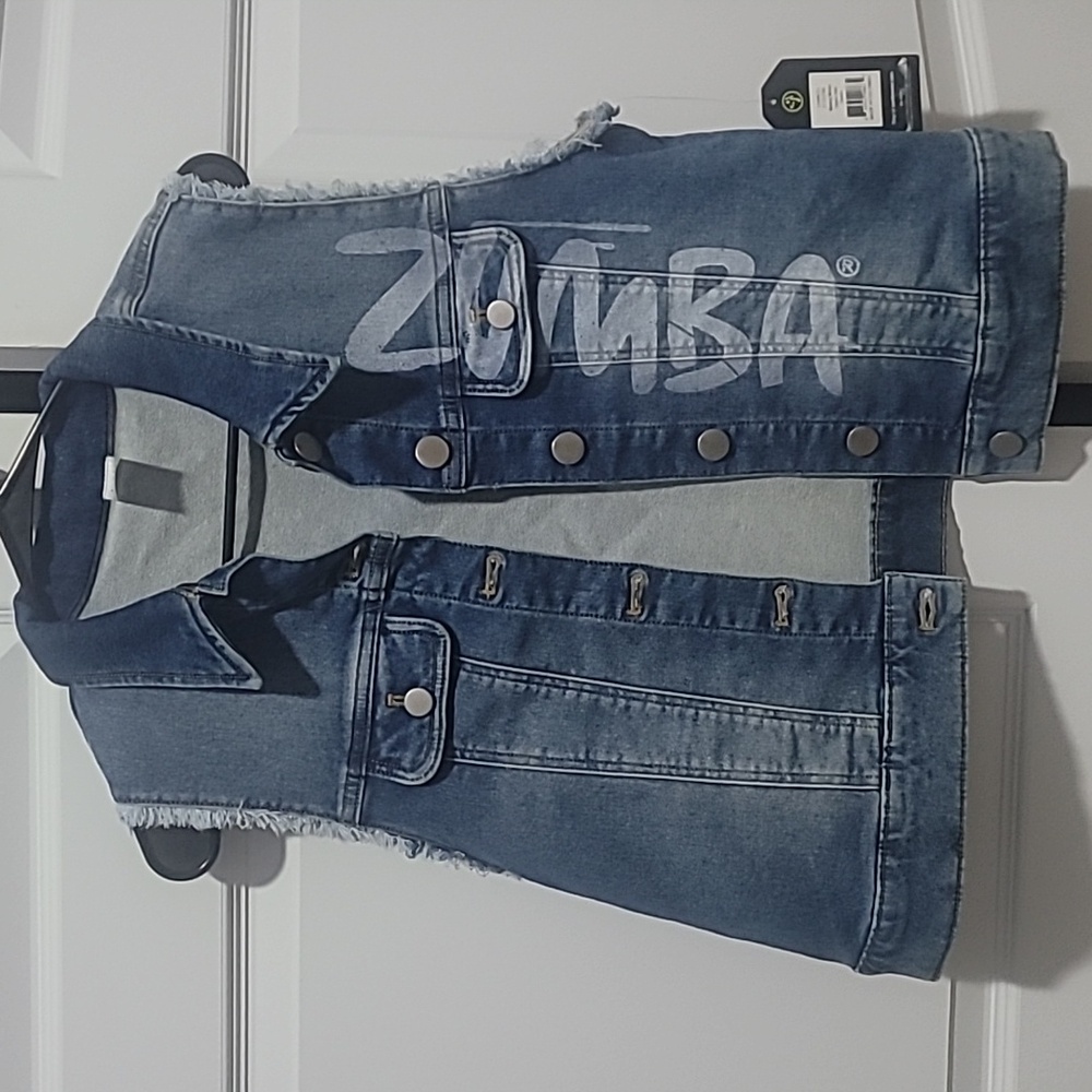 Zumba denim vest